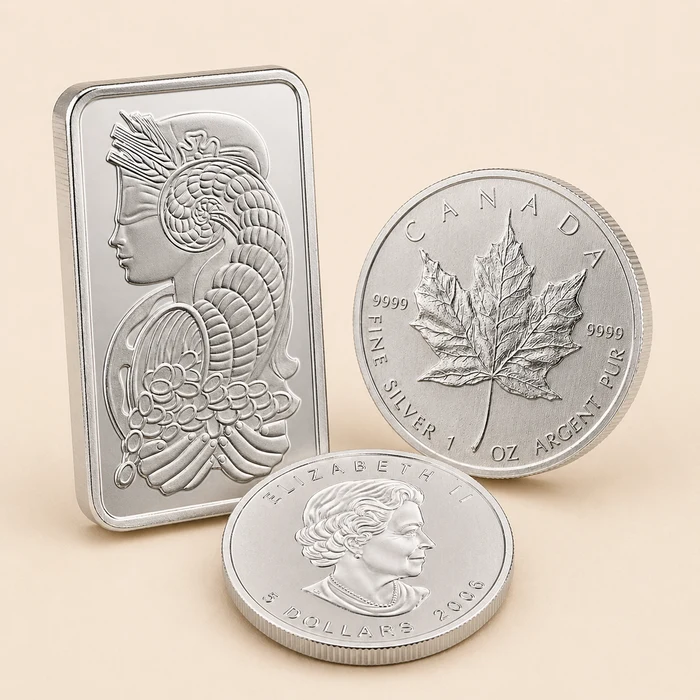 Silver Bars & Coins